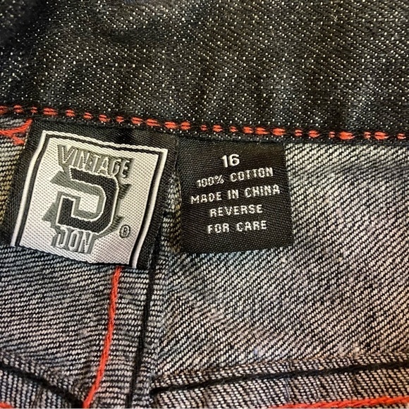 Vintage Don Dark Blue Wash Jeans - Picture 5 of 5